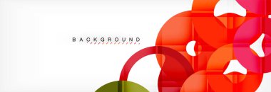 Modern geometrik soyut arkaplan