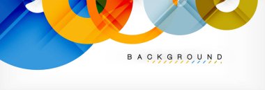 Modern geometrik soyut arkaplan