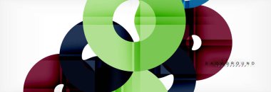 Modern geometrik soyut arkaplan