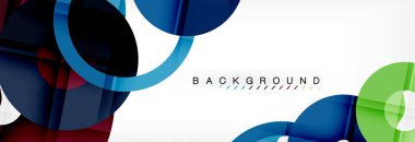 Modern geometrik soyut arkaplan