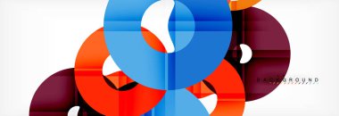 Modern geometrik soyut arkaplan