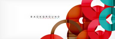 Modern geometrik soyut arkaplan