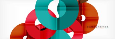 Modern geometrik soyut arkaplan