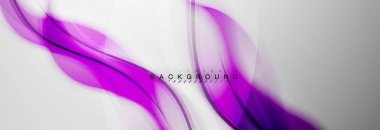 Pürüzsüz bulanıklık dalga arka plan