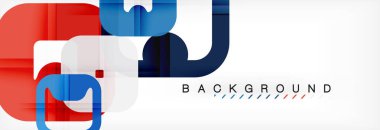 Geometrik arka plan, çok renkli şablonu için iş veya teknoloji sunu veya web broşür kapak düzeni, duvar kağıdı kare.