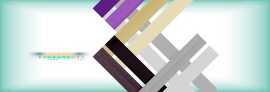 Satır arka plan, vektör modern şablonu