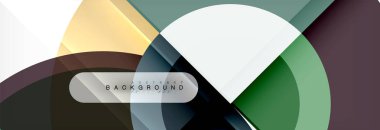 Vektör yuvarlak arka plan