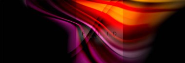 Tasarım, renkli mermer ya da plastik dalgalı doku geçmişi, çok renkli şablonu için iş veya teknoloji sunu veya web broşür kapak tasarımı sıvı gökkuşağı sıvı soyut şekiller, renkler