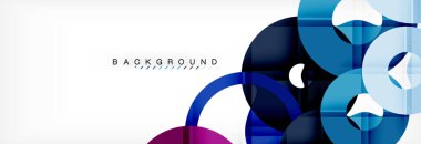 Geomtric modern arka planlar, yüzük şablon soyut.