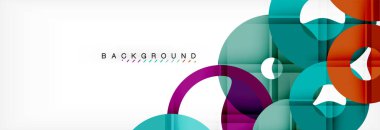 Modern geometrik soyut arkaplan