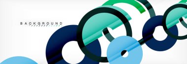 Modern geometrik soyut arkaplan