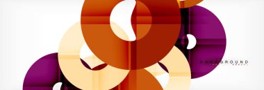 Geomtric modern arka planlar, yüzük şablon soyut.