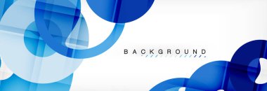 Gri arka plan, modern geometrik desen tasarım renkli halkalar. Vektör iş veya teknoloji tanıtım tasarım şablonu, broşür veya el ilanı desenli veya geometrik web afiş