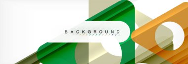 Geometrik arka plan. Modern örtüşen üçgenler. Mesajınız için alışılmadık renkli şekiller. İş veya teknik okul sunuyu, app kapak