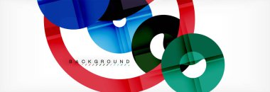 Modern geometrik soyut arkaplan