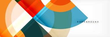 Vektör yuvarlak arka plan