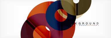 Geomtric modern arka planlar, yüzük şablon soyut.