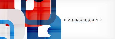 Geometrik arka plan, çok renkli şablonu için iş veya teknoloji sunu veya web broşür kapak düzeni, duvar kağıdı kare.