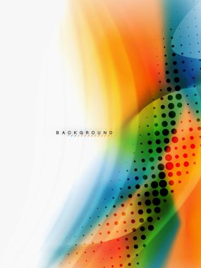 Arka plan renk akışı, sıvı tasarım