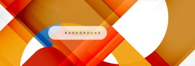 Renkli kare şekiller, geometrik modern arka plan