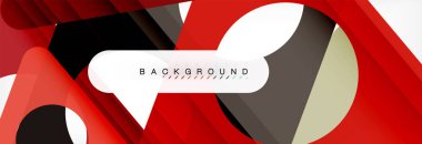 Geometrik arka plan. Modern örtüşen üçgenler. Mesajınız için alışılmadık renkli şekiller. İş veya teknik okul sunuyu, app kapak