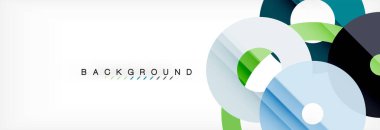 Geomtric modern arka planlar, yüzük şablon soyut.