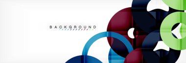 Modern geometrik soyut arkaplan