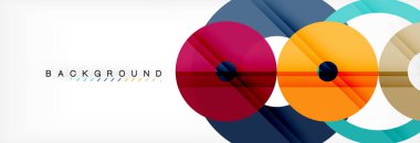 Modern geometrik soyut arkaplan