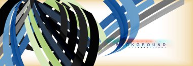 Satır arka plan, vektör modern şablonu