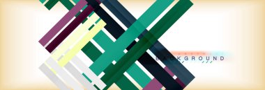 Satır arka plan, vektör modern şablonu