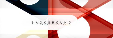 Geometrik arka plan. Modern örtüşen üçgenler. Mesajınız için alışılmadık renkli şekiller. İş veya teknik okul sunuyu, app kapak