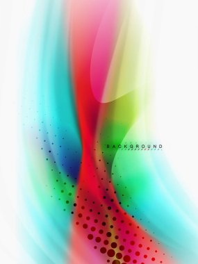 Arka plan renk akışı, sıvı tasarım