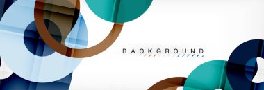 Modern geometrik soyut arkaplan