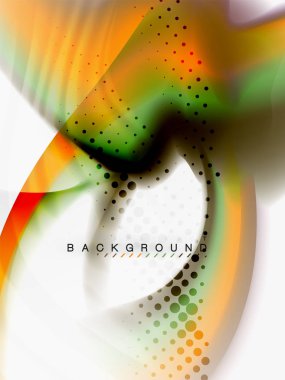 Arka plan soyut - sıvı dalga akışı renkler.