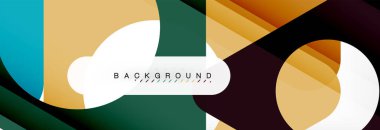 Geometrik arka plan. Modern örtüşen üçgenler. Mesajınız için alışılmadık renkli şekiller. İş veya teknik okul sunuyu, app kapak