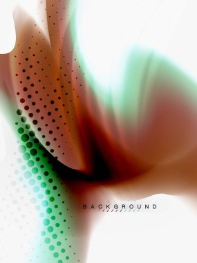 Arka plan renk akışı, sıvı tasarım