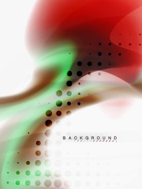 Arka plan soyut - sıvı dalga akışı renkler.