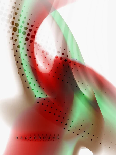 Фонова абстракція - потік хвиль рідких кольорів — стоковий вектор
