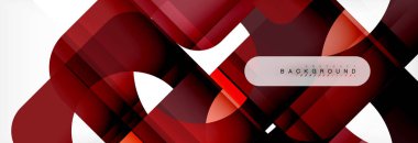 Renkli kare şekiller, geometrik modern arka plan