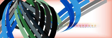 Renk çizgili ve çizgiler, geometrik arka plan