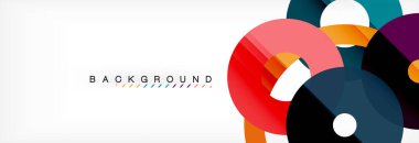 Modern geometrik soyut arkaplan