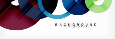 Modern geometrik soyut arkaplan