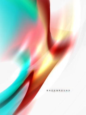 Arka plan renk akışı, sıvı tasarım