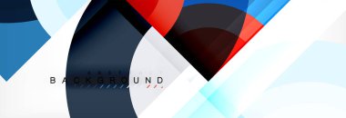 Vektör yuvarlak arka plan