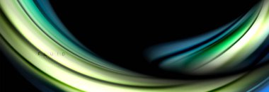 Sıvı renk hareket kavramı