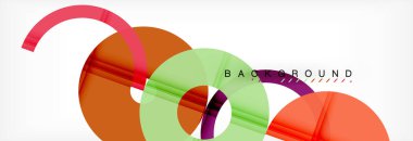 Modern geometrik soyut arkaplan