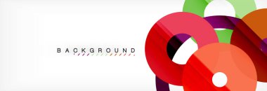 Modern geometrik soyut arkaplan