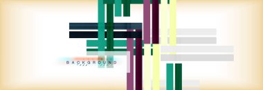 Satır arka plan, vektör modern şablonu