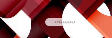 Renkli kare şekiller, geometrik modern arka plan