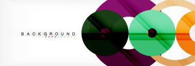 Modern geometrik soyut arkaplan